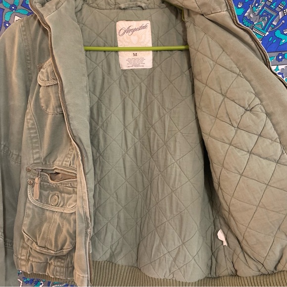 Well-loved Aeropostale Cargo Jacket - Picture 3 of 6